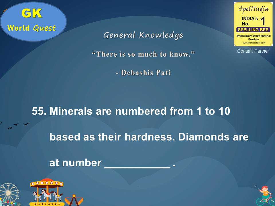 GK Class Questions for Children - Class 2 3 4 5 